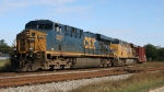 CSX 5237 & UP 5271 lead train Q491 southbound